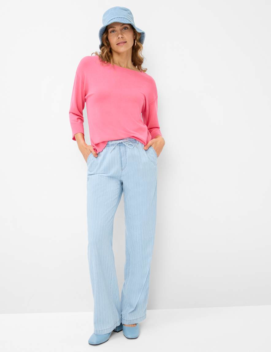 Eurex By Brax Women's Fashion Sweaters Style LIZ Pink ➜ - Buy Now At Brax