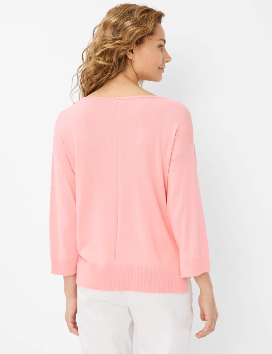 Eurex By Brax Women's Fashion Sweaters Style LIZ Rose ➜ - Buy Now At Brax
