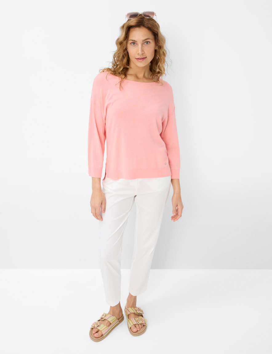 Eurex By Brax Women's Fashion Sweaters Style LIZ Rose ➜ - Buy Now At Brax