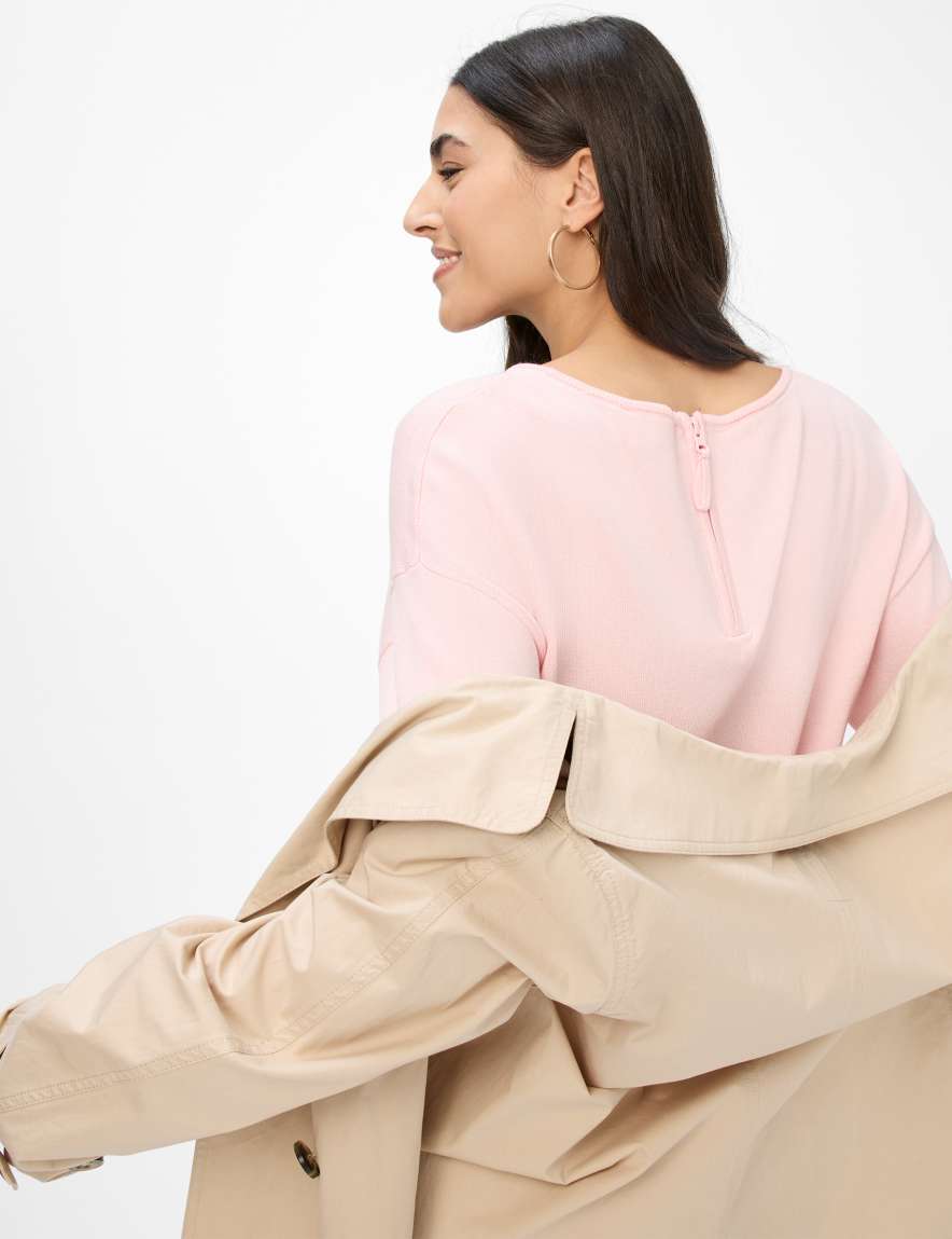 Eurex By Brax Women's Fashion Sweaters Style LIZ Rose ➜ - Buy Now At Brax