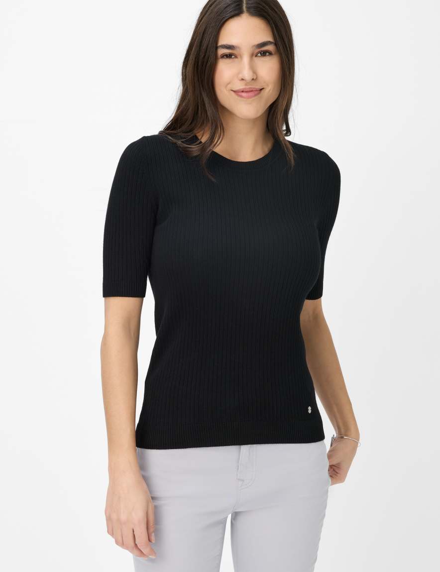 eurex by brax Women's fashion Sweaters Style LYNN Black ➜ - buy at Brax