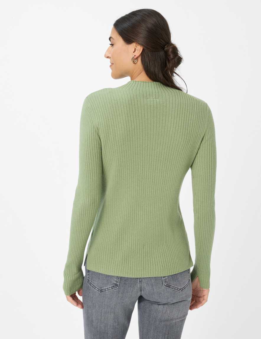 Eurex By Brax Women's Fashion Sweaters Style LYNN Light Green