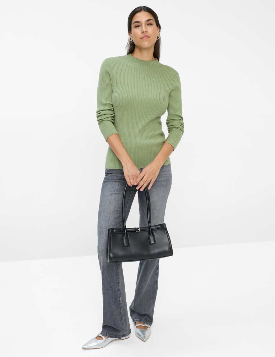 Eurex By Brax Women's Fashion Sweaters Style LYNN Light Green