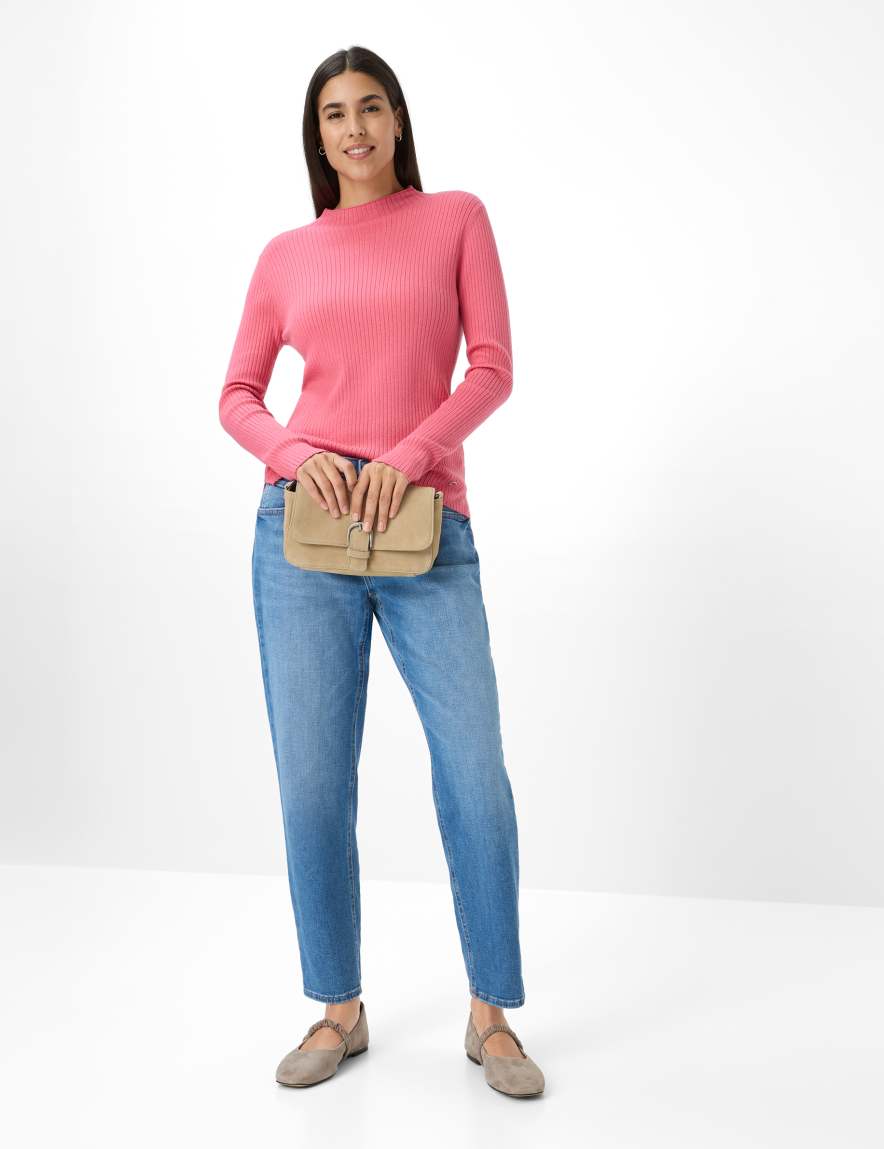 Eurex By Brax Women's Fashion Sweaters Style LYNN Light Red