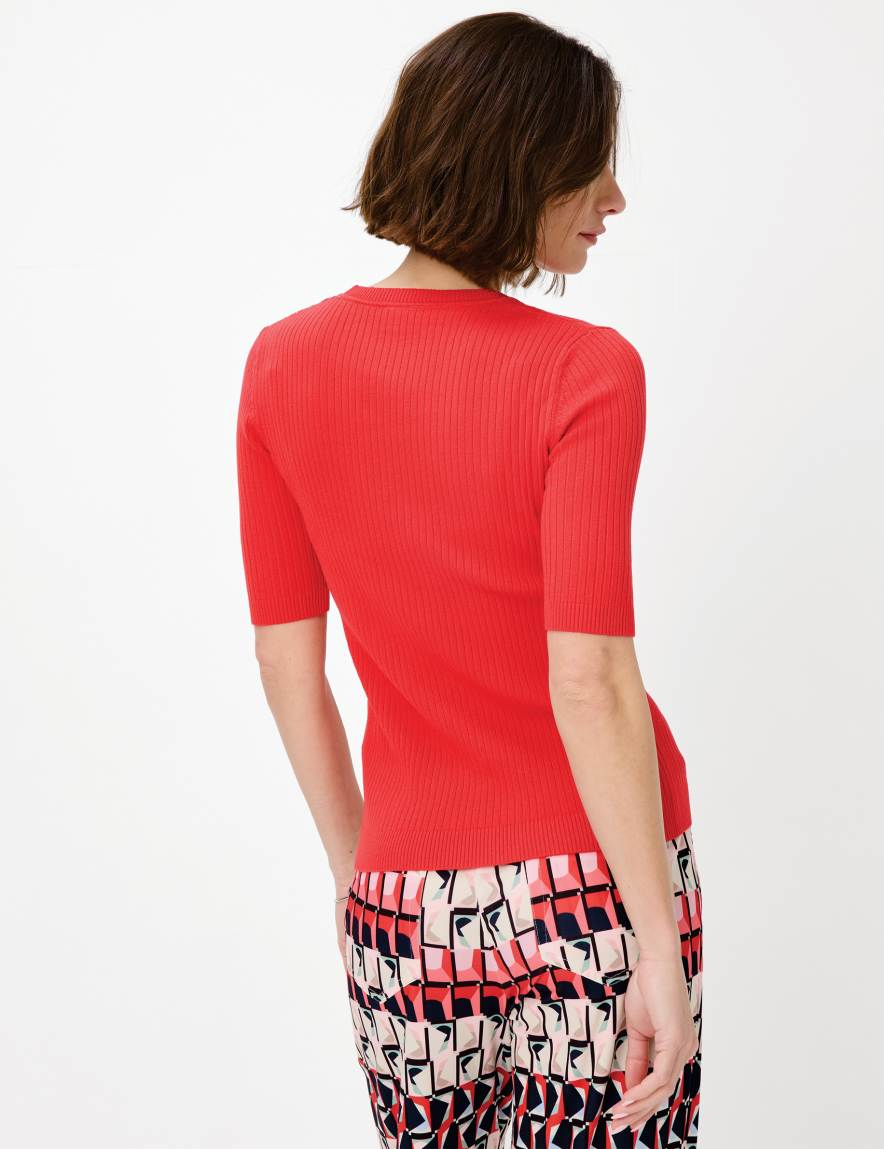 Eurex By Brax Women's Fashion Sweaters Style LYNN Red ➜ - Buy Now At Brax