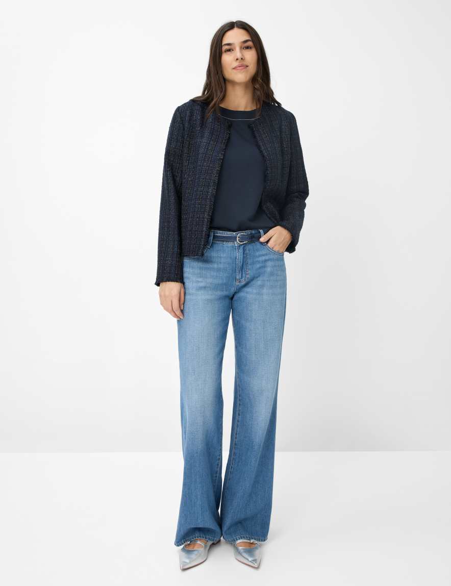 Eurex By Brax Women's Fashion T-shirts Style BAILEE Dark Blue