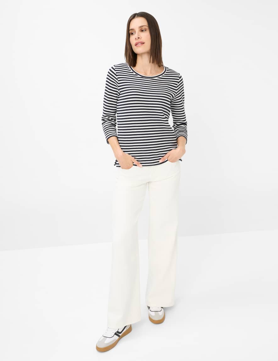 Eurex By Brax Women's Fashion T-shirts Style BONNIE Dark Blue