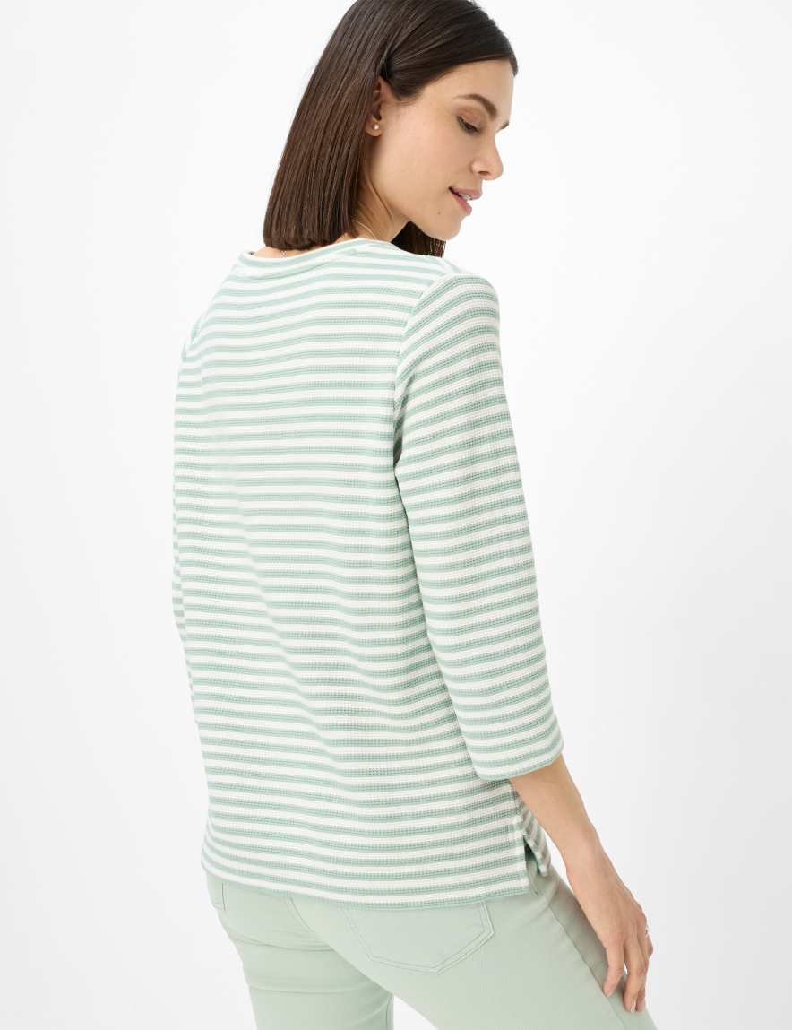 Eurex By Brax Women's Fashion T-shirts Style BONNIE Light Green