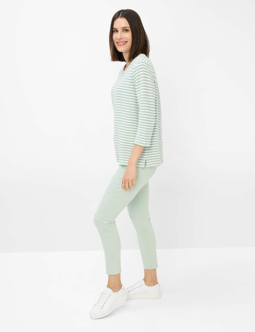 Eurex By Brax Women's Fashion T-shirts Style BONNIE Light Green