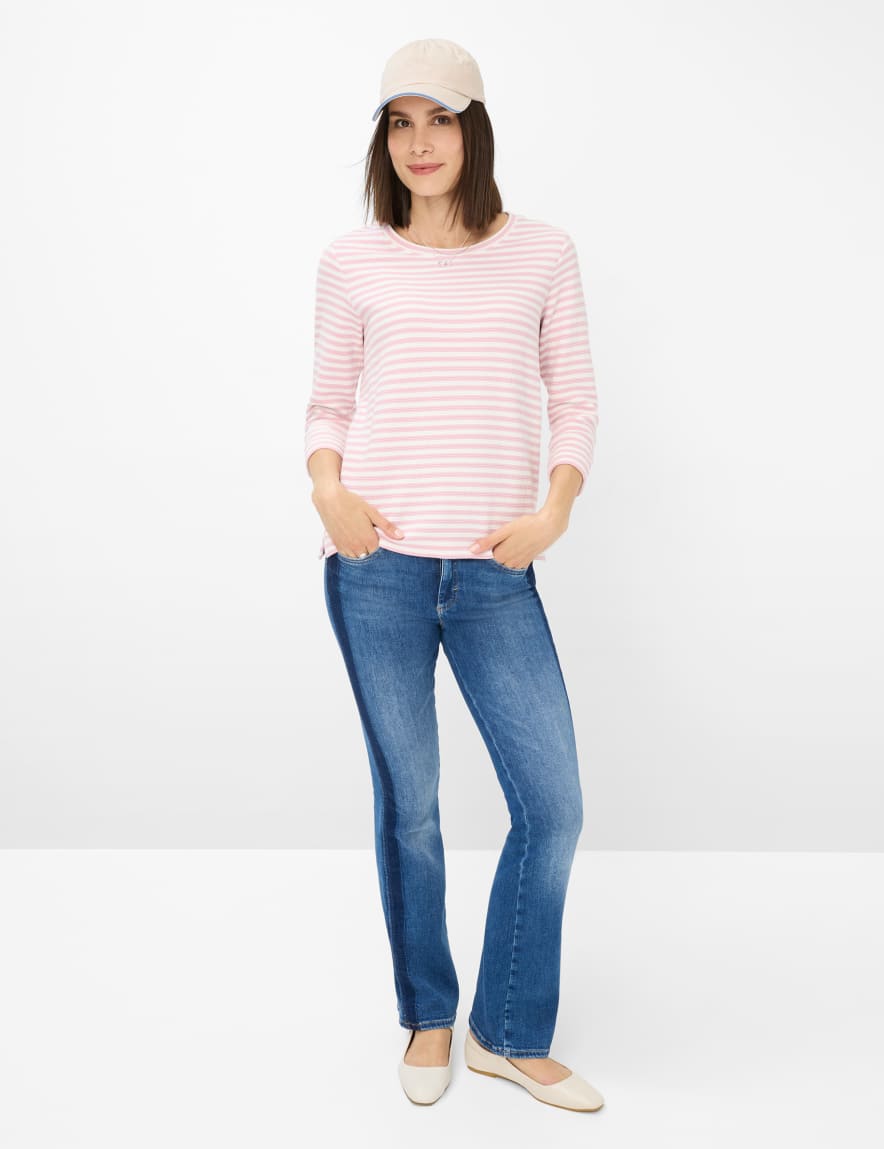 Eurex By Brax Women's Fashion T-shirts Style BONNIE Rose ➜ - Buy At Brax