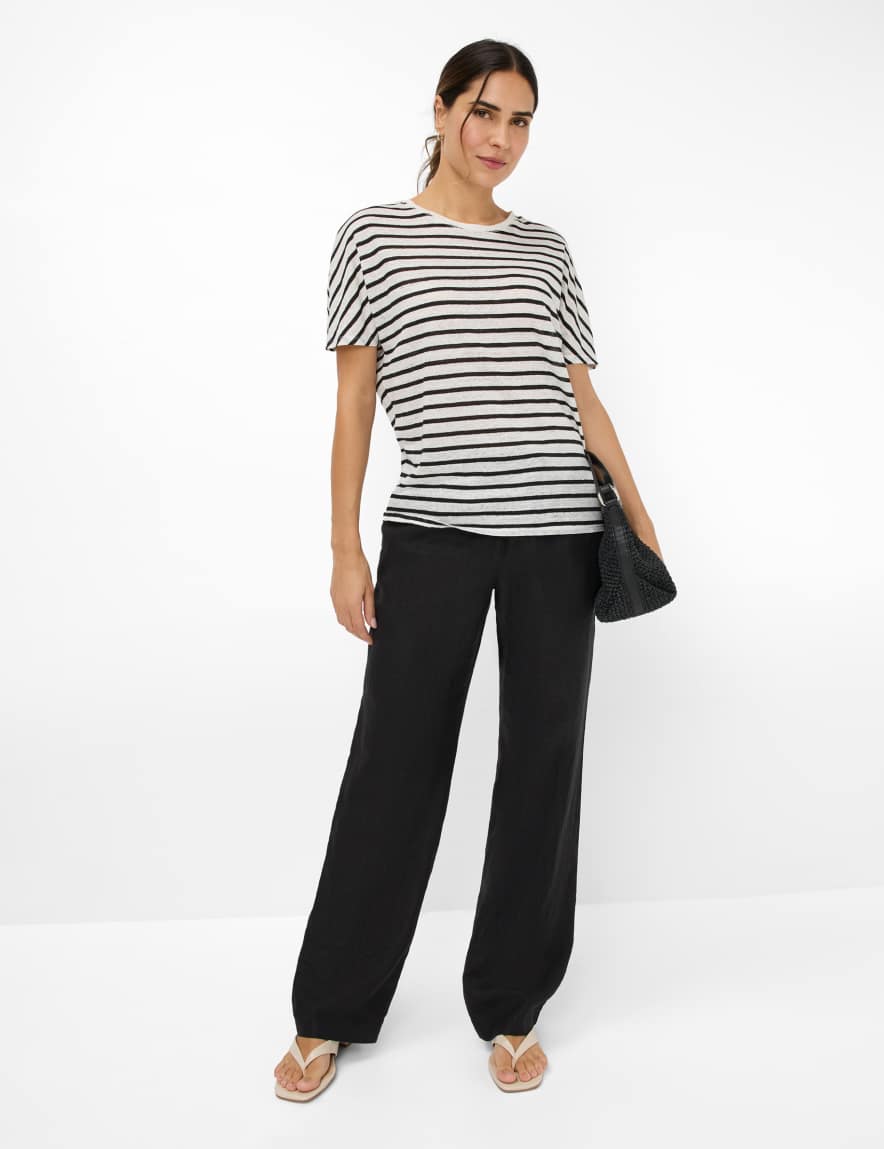 Eurex By Brax Women's Fashion T-shirts Style CAELEN Black ➜ - Buy At Brax