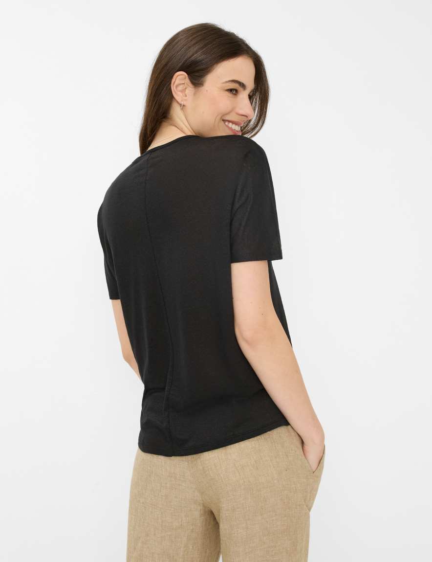 Eurex By Brax Women's Fashion T-shirts Style CAELEN Black ➜ - Buy At Brax