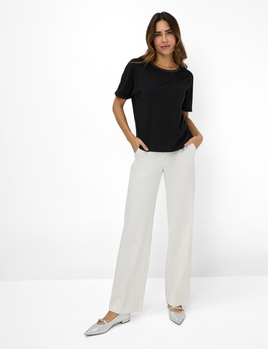 Eurex By Brax Women's Fashion T-shirts Style CAELEN Black ➜ - Buy At Brax