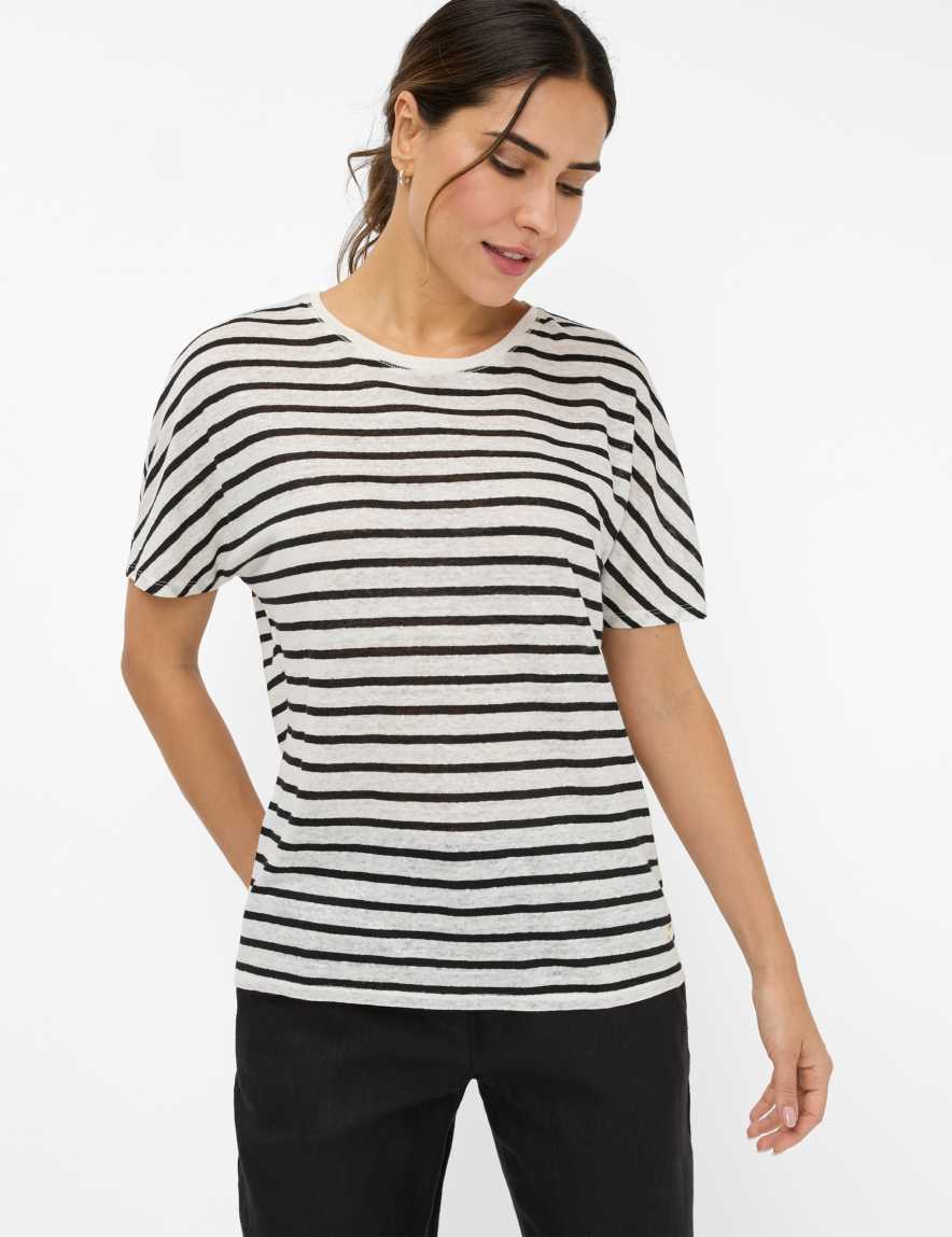 eurex by brax Women's fashion T-shirts Style CAELEN Black ➜ - buy at Brax