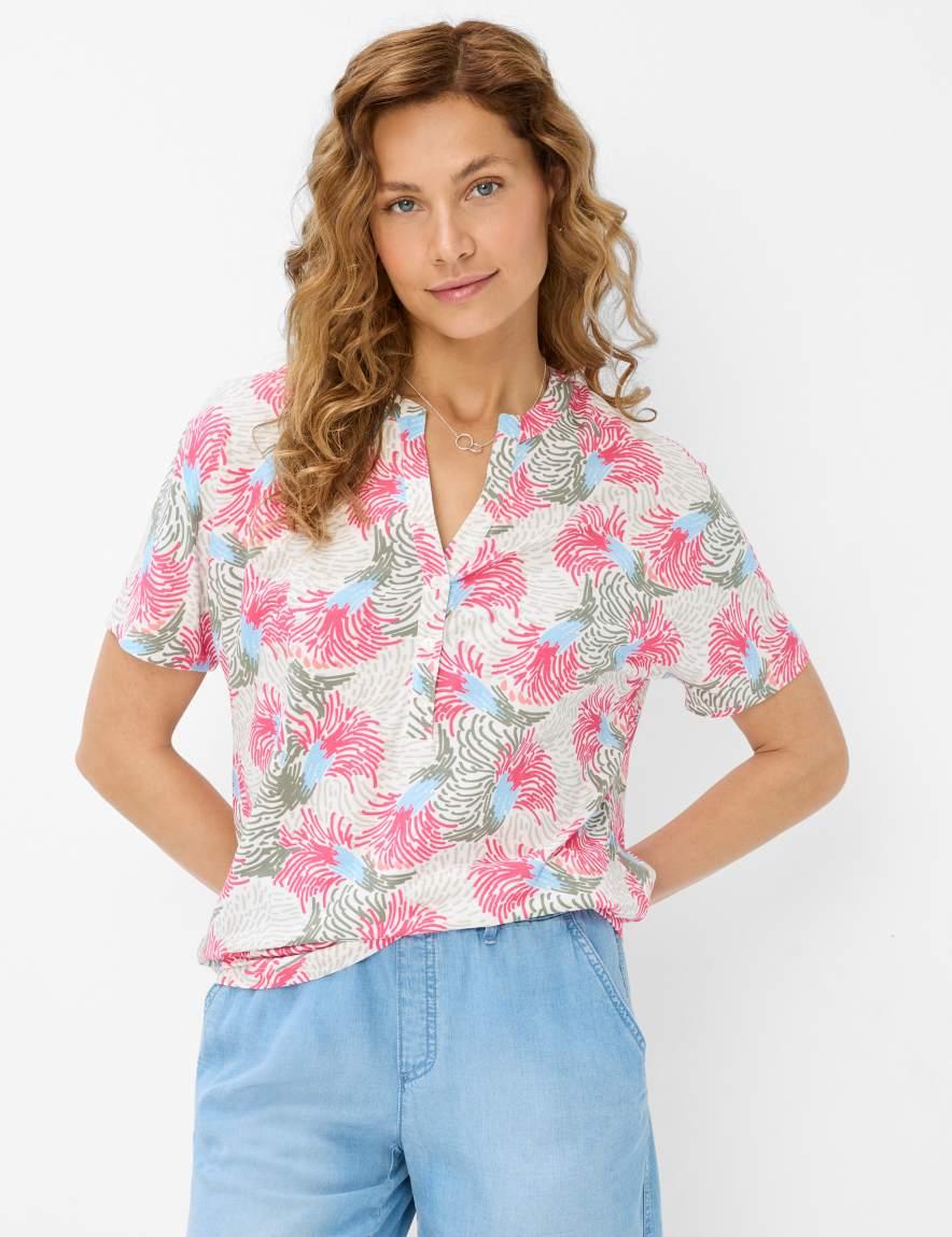 eurex by brax Women's fashion T-shirts Style CAELEN Cream White