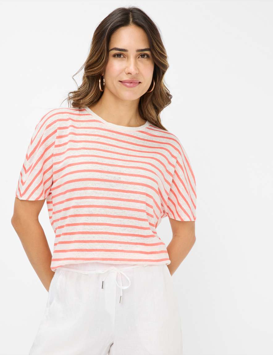 eurex by brax Women's fashion T-shirts Style CAELEN Light Red