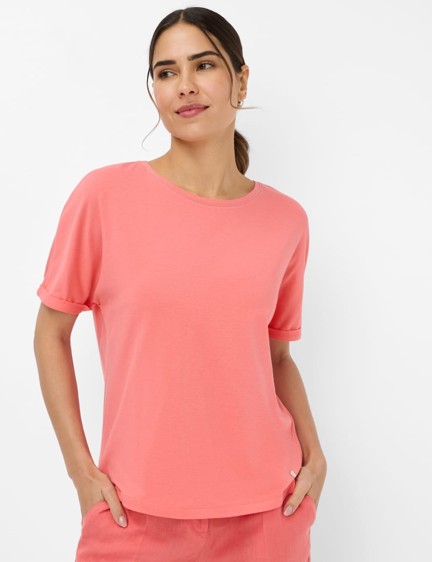 eurex by brax Women's fashion T-shirts Style CAELEN Light Red