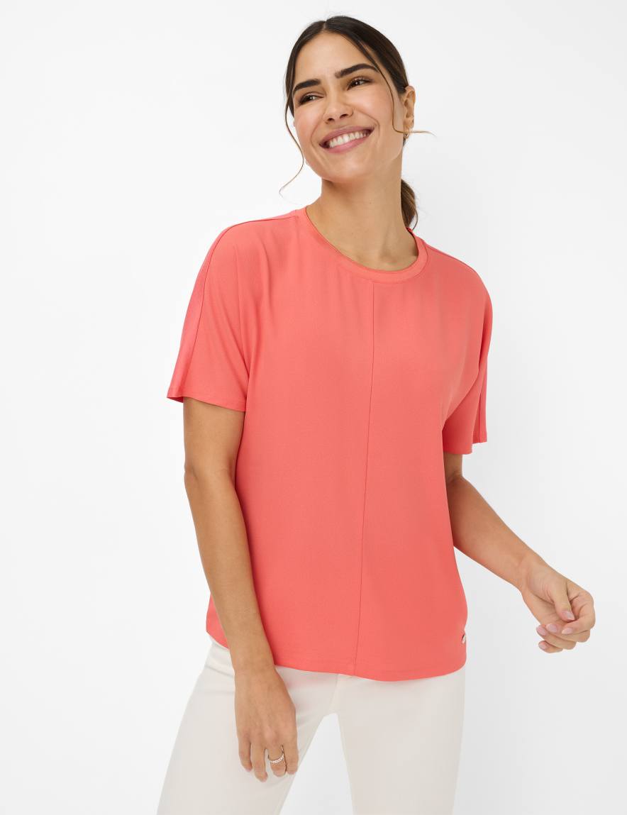 eurex by brax Women's fashion T-shirts Style CAELEN Light Red