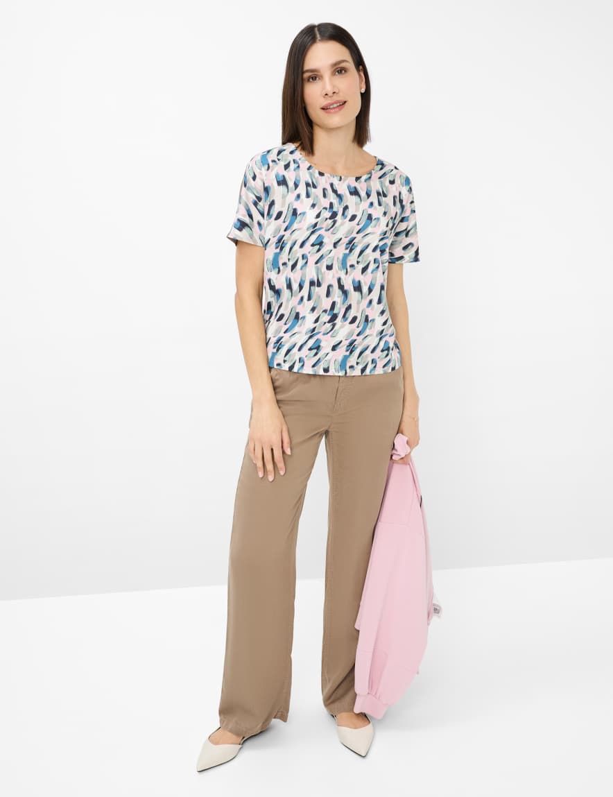 Eurex By Brax Women's Fashion T-shirts Style CAELEN Multicolored