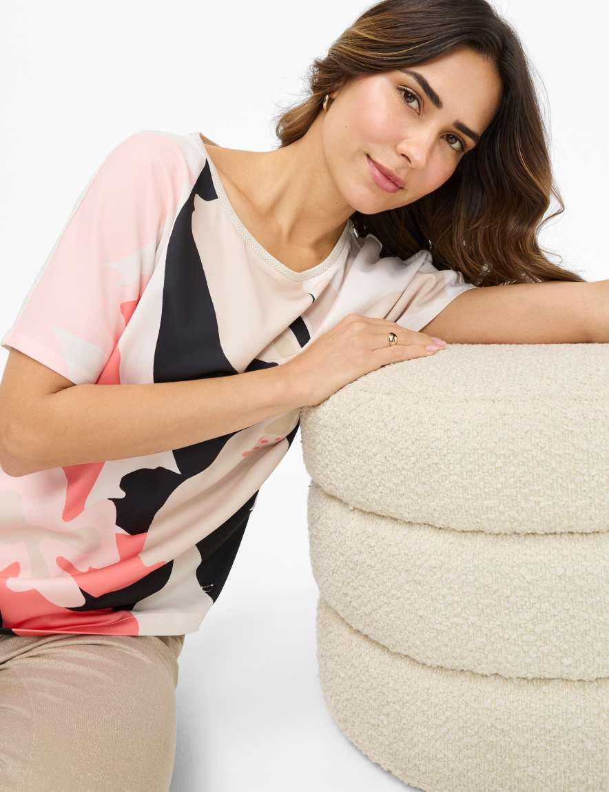 Eurex By Brax Women's Fashion T-shirts Style CAELEN Multicolored