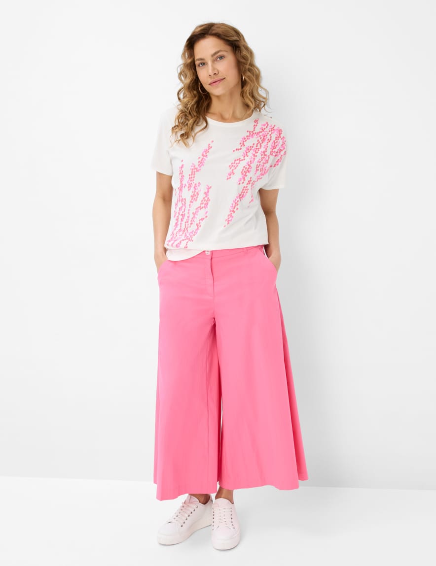 Eurex By Brax Women's Fashion T-shirts Style CAELEN Pink ➜ - Buy At Brax