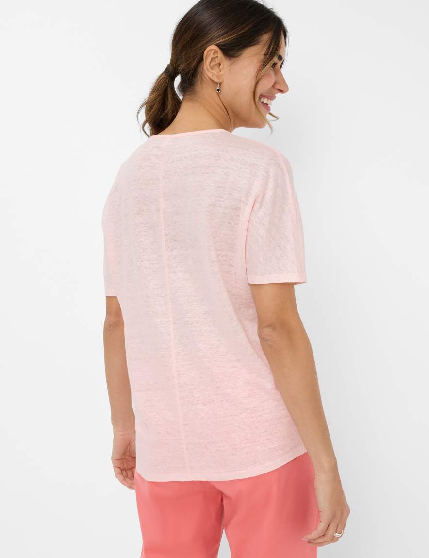 Eurex By Brax Women's Fashion T-shirts Style CAELEN Rose ➜ - Buy At Brax
