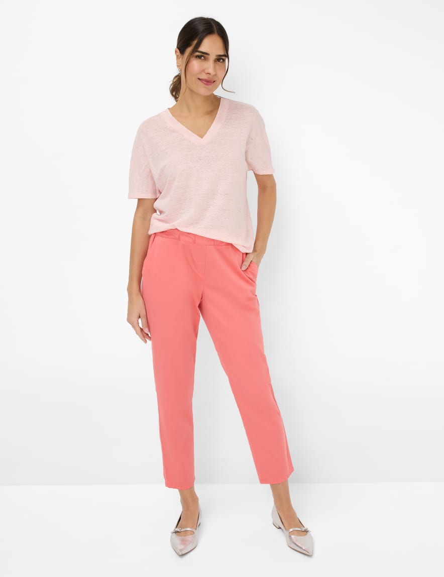 Eurex By Brax Women's Fashion T-shirts Style CAELEN Rose ➜ - Buy At Brax