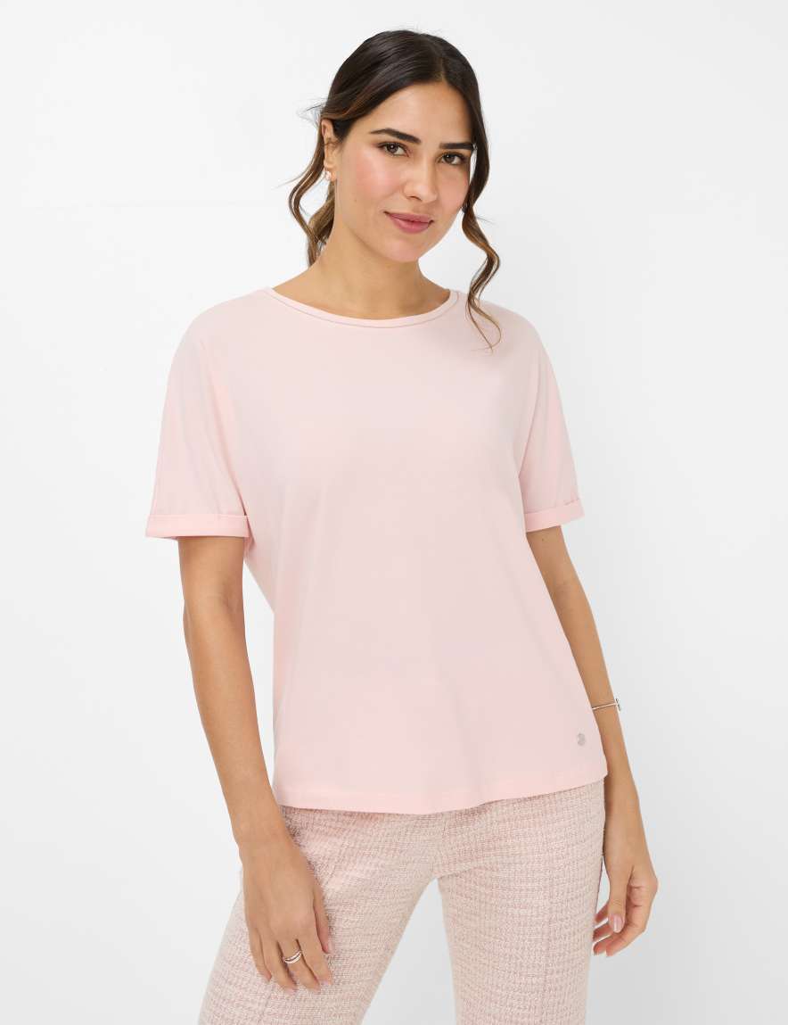 eurex by brax Women's fashion T-shirts Style CAELEN Rose ➜ - buy at Brax