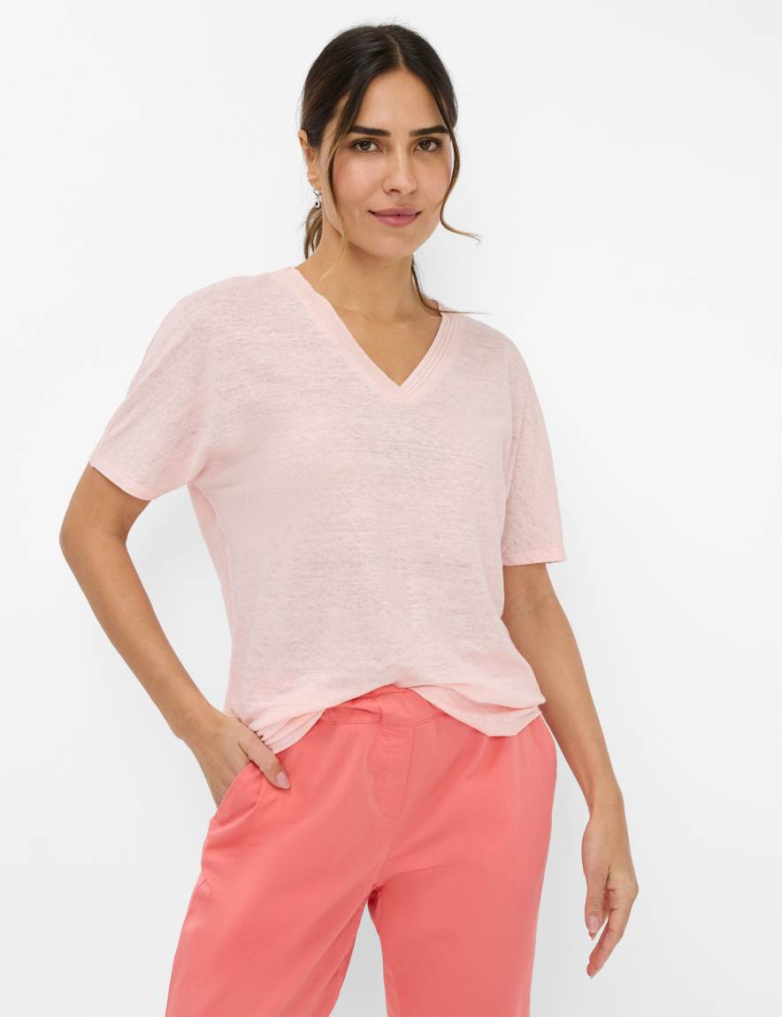 eurex by brax Women's fashion T-shirts Style CAELEN Rose ➜ - buy at Brax