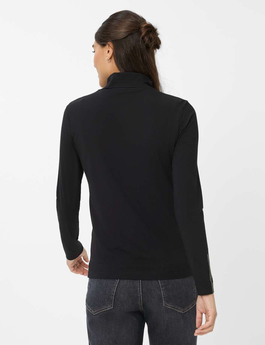 Eurex By Brax Women's Fashion T-shirts Style CARINA L Black