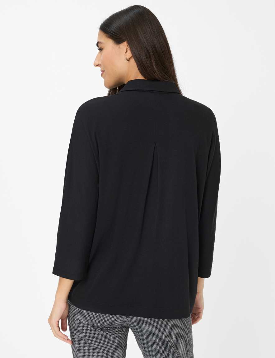 Eurex By Brax Women's Fashion T-shirts Style CELIA M Black