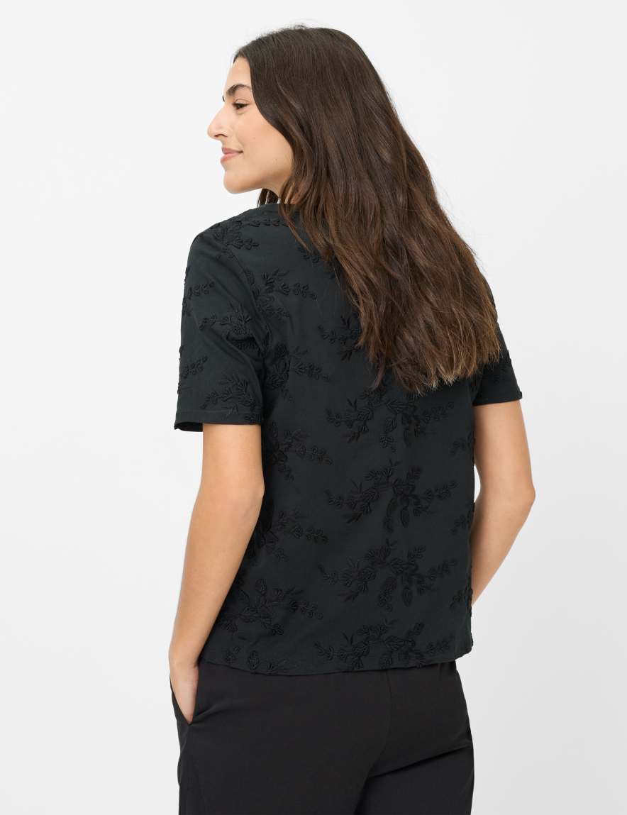 Eurex By Brax Women's Fashion T-shirts Style CIRA Black ➜ - Buy At Brax