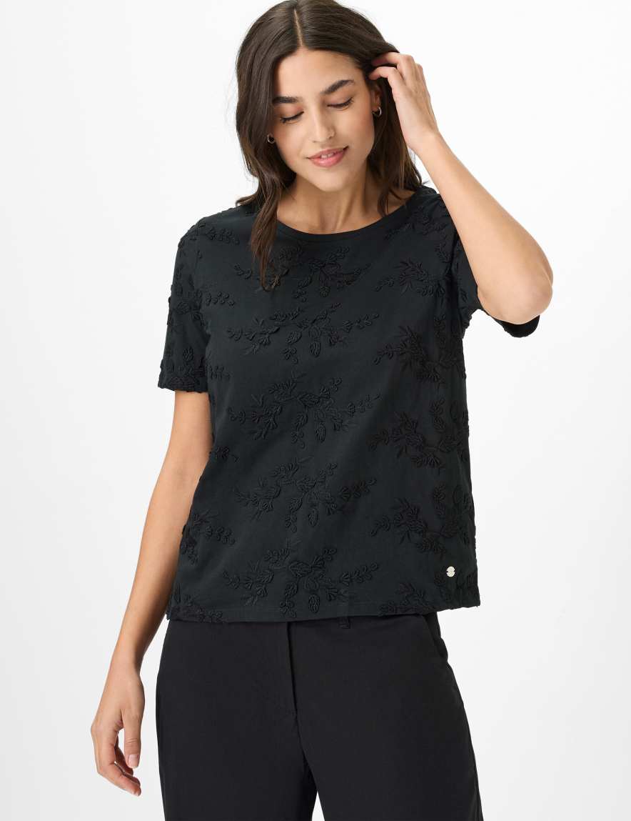 eurex by brax Women's fashion T-shirts Style CIRA Black ➜ - buy at Brax