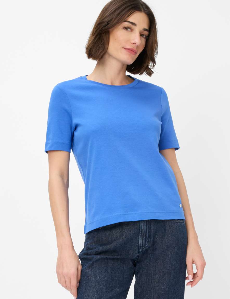 eurex by brax Women's fashion T-shirts Style CIRA Blue ➜ - buy at Brax