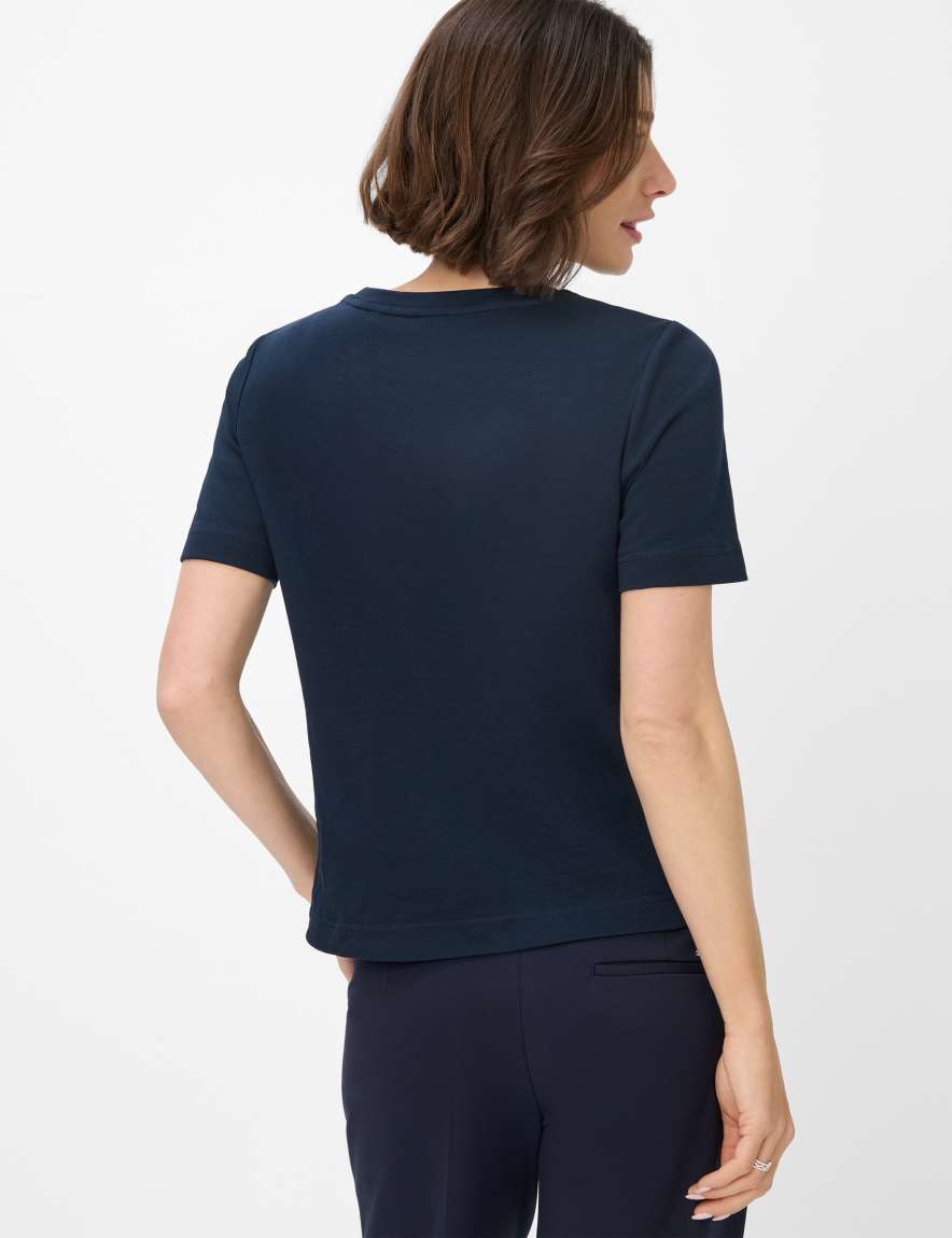 Eurex By Brax Women's Fashion T-shirts Style CIRA Dark Blue