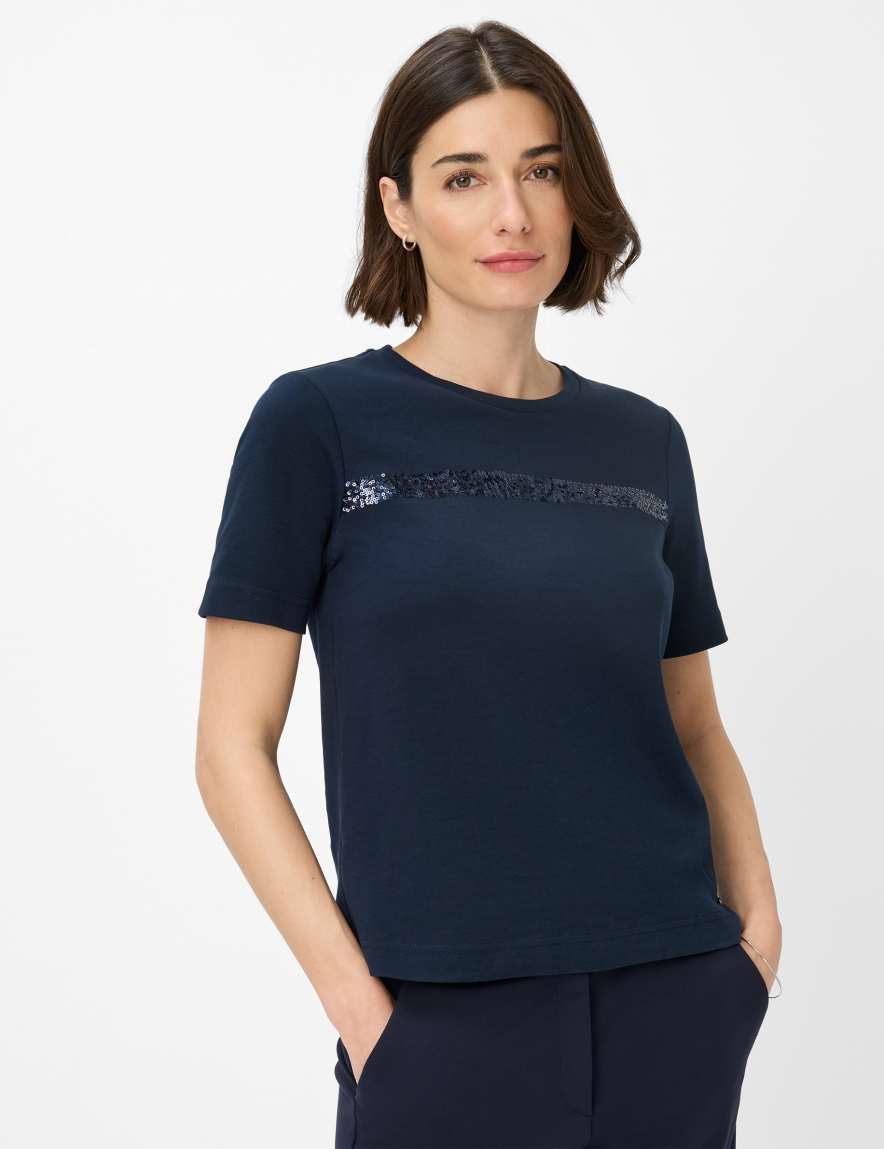 eurex by brax Women's fashion T-shirts Style CIRA Dark Blue