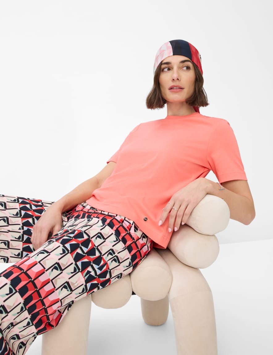 Eurex By Brax Women's Fashion T-shirts Style CIRA Light Red