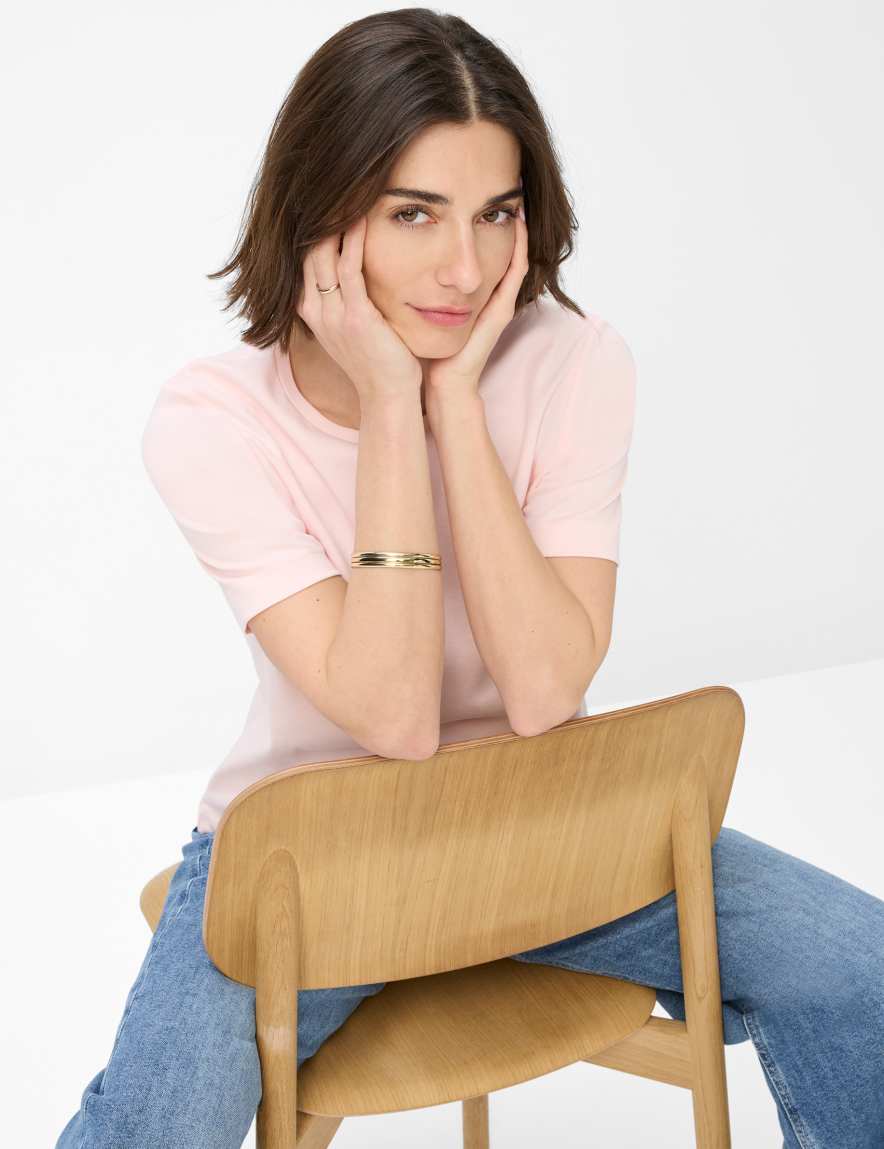 Eurex By Brax Women's Fashion T-shirts Style CIRA Rose ➜ - Buy At Brax