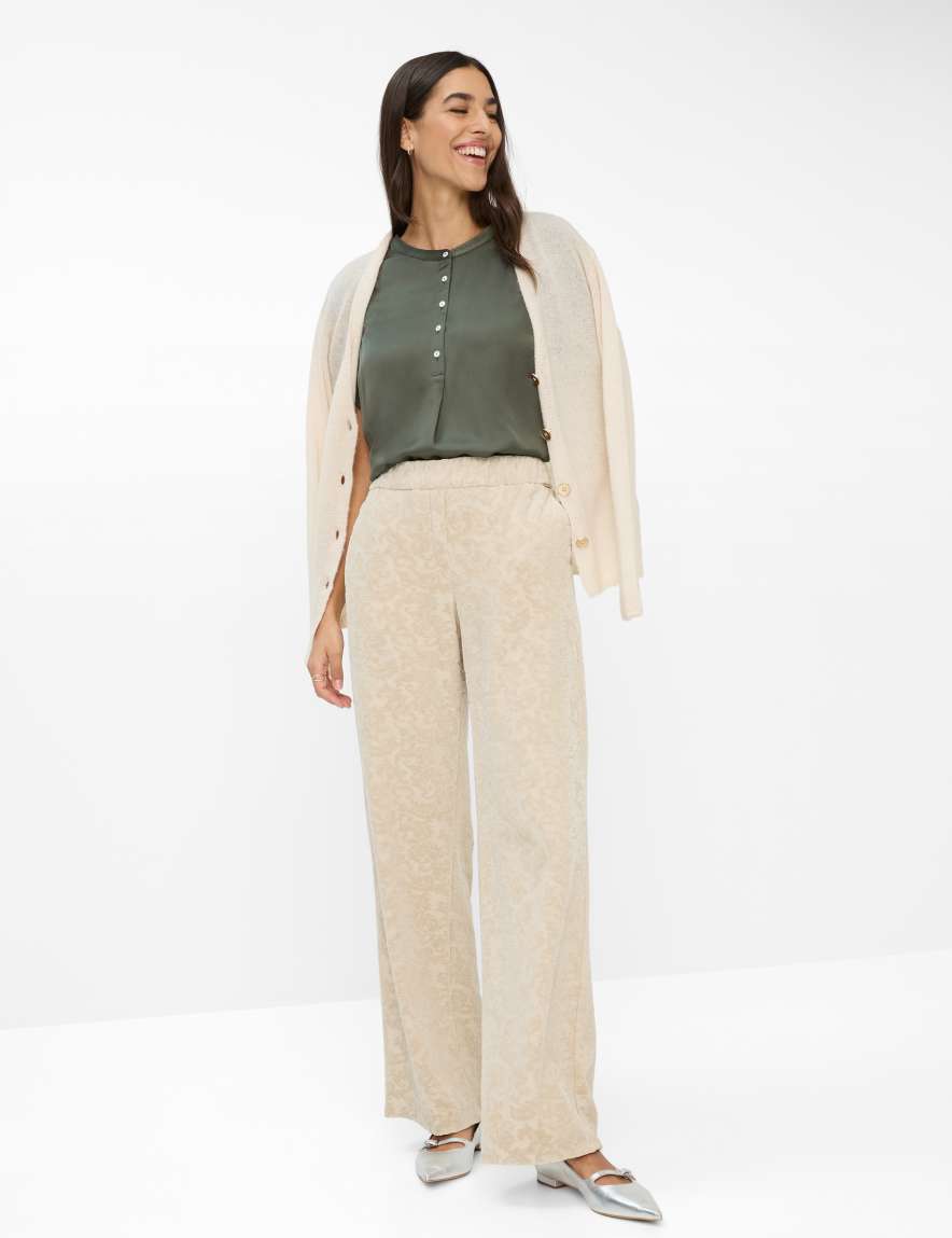 Eurex By Brax Women's Fashion T-shirts Style CLAIRE S Dark Green