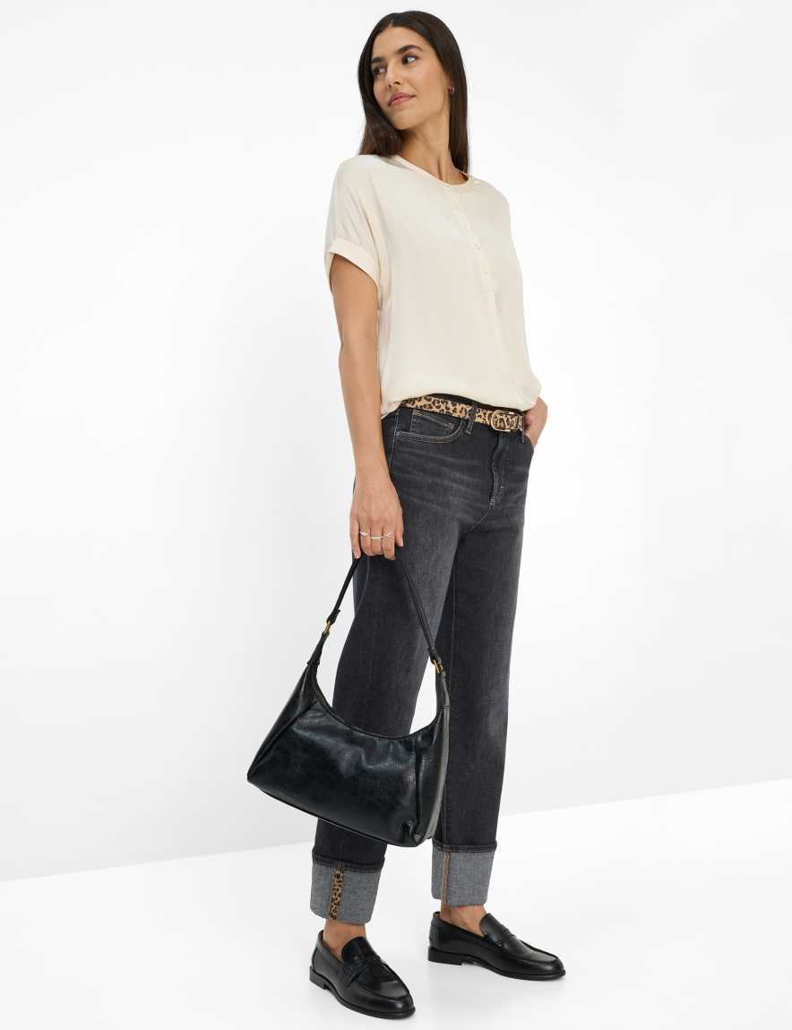 Eurex By Brax Women's Fashion T-shirts Style CLAIRE S Light Beige