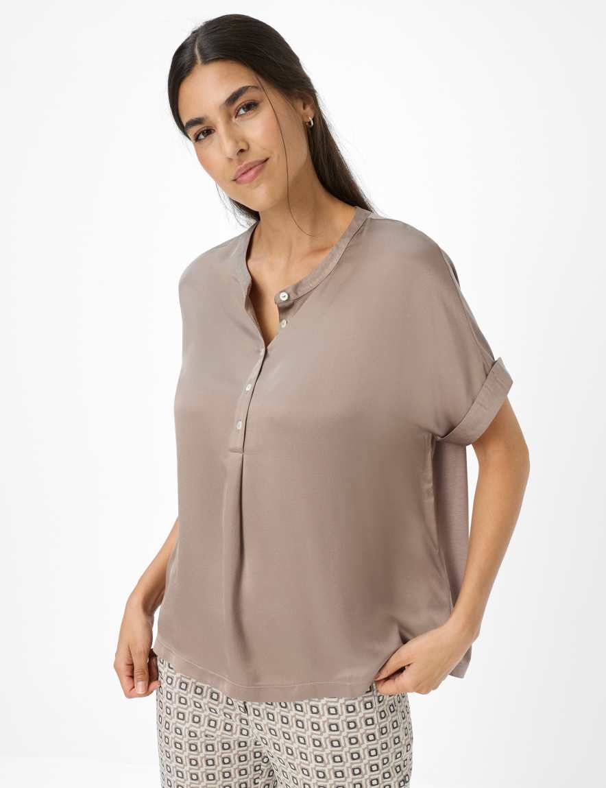 eurex by brax Women's fashion T-shirts Style CLAIRE S Light Brown