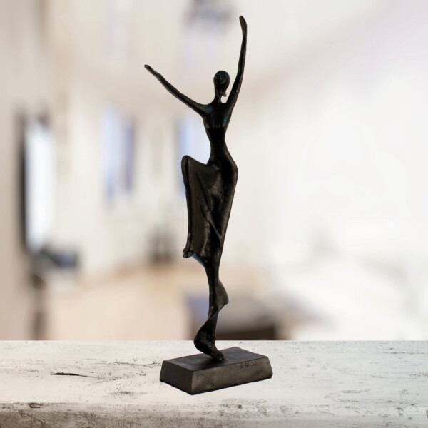 Europa Leisure Alicia Dancer - Elur Iron Figurine Mocha - Europa Leisure (UK)
