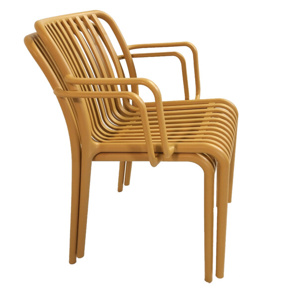 Europa Leisure Alma Chair In Saffron Yellow - Europa Leisure (UK)