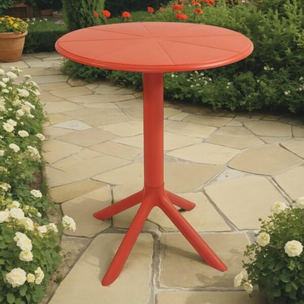 Europa Leisure Anders Bistro Table In Chilli Red - Europa Leisure (UK)
