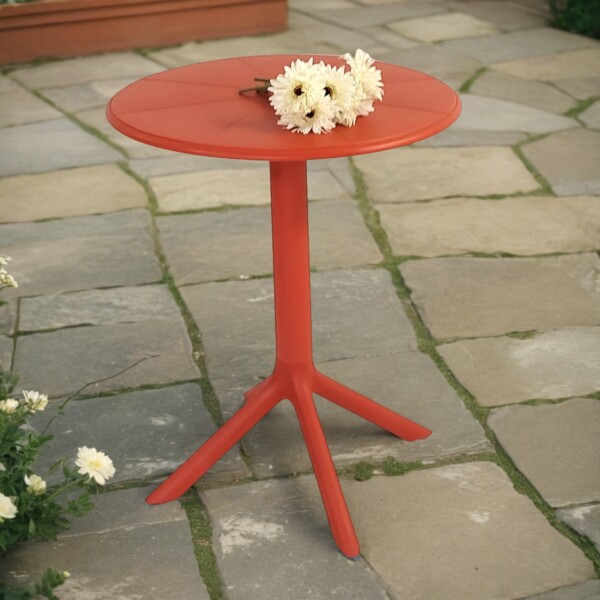 europa leisure Anders bistro table in Chilli Red - Europa Leisure (UK)