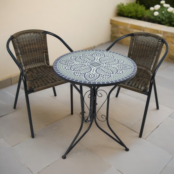 europa leisure Antigua Bistro Table & San Remo Chairs