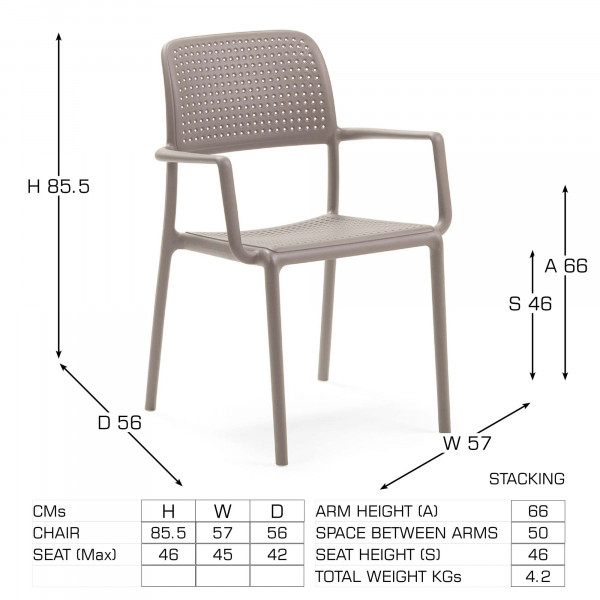 Europa Leisure Bora Chair (2 Colour Options) - Europa Leisure (UK)