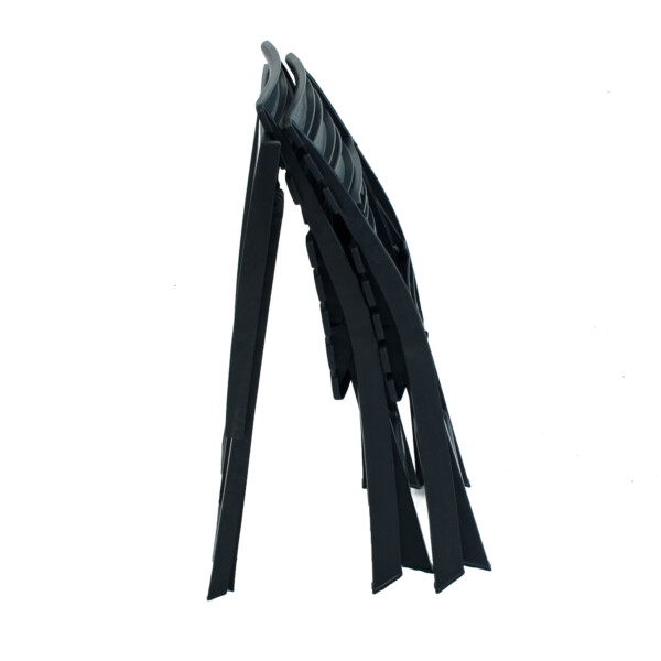 Europa Leisure BORETTO Folding Table With 2 BRESCIA Chairs Set Anthracite