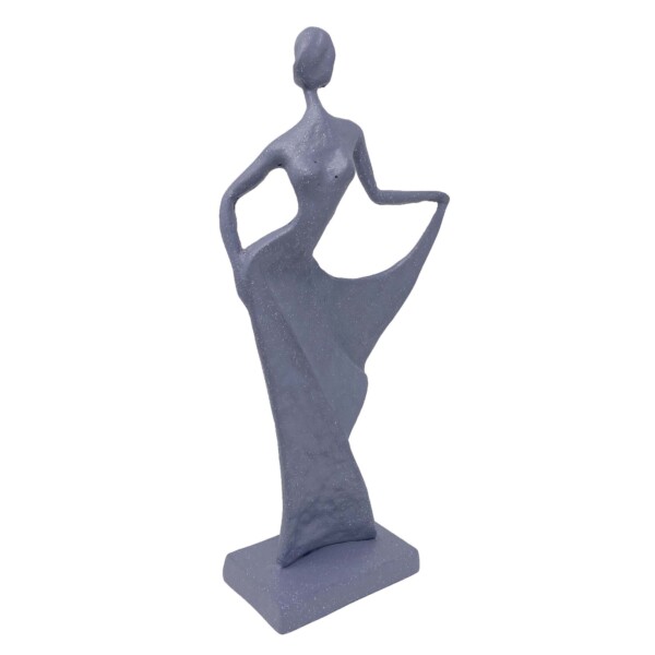 Europa Leisure Brigitte Chic Lady - Elur Iron Figurine Grey Shimmer - Europa Leisure (UK)