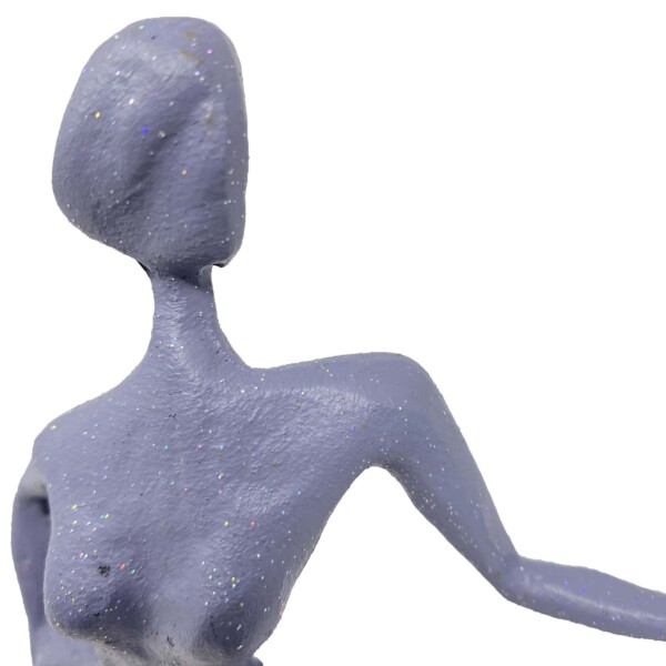 Europa Leisure Brigitte Chic Lady - Elur Iron Figurine Grey Shimmer - Europa Leisure (UK)